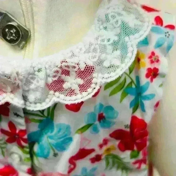 Little Me Child Size 18 Months MultiColor Flamingo Two-Piece Outfit - Picture 5 of 16